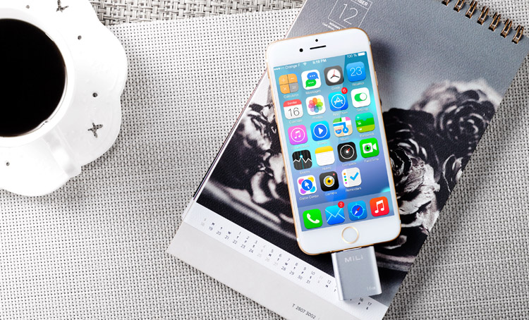 MiLi智能手机U盘产品在澳大利亚全部机场Tech 2 go连锁店热卖中