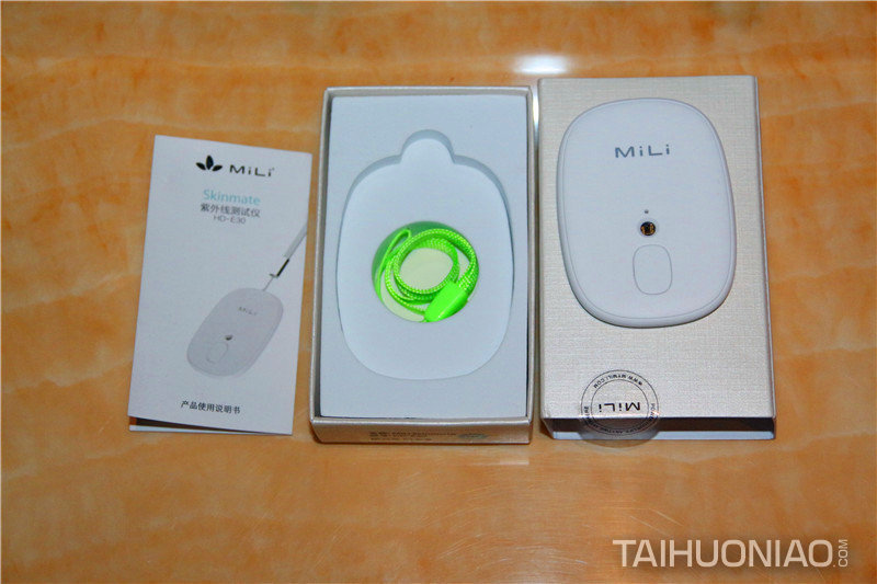 Mili智能紫外线检测仪产品及配件一览