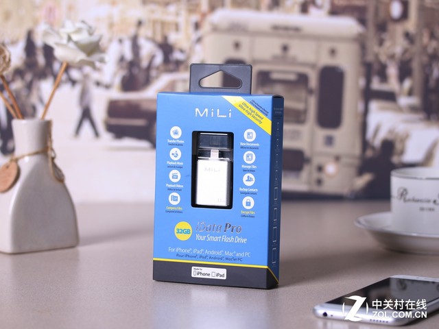 苹果安卓都能用 MiLi多合一优盘