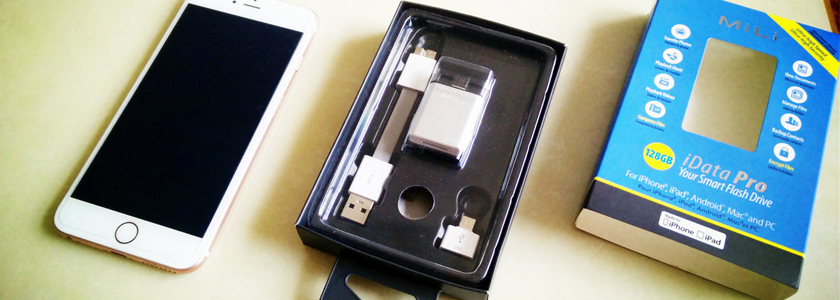 MiLi iData Pro智能U盘，让我本已给妻子的iPhone 6S Plus重新夺了回来