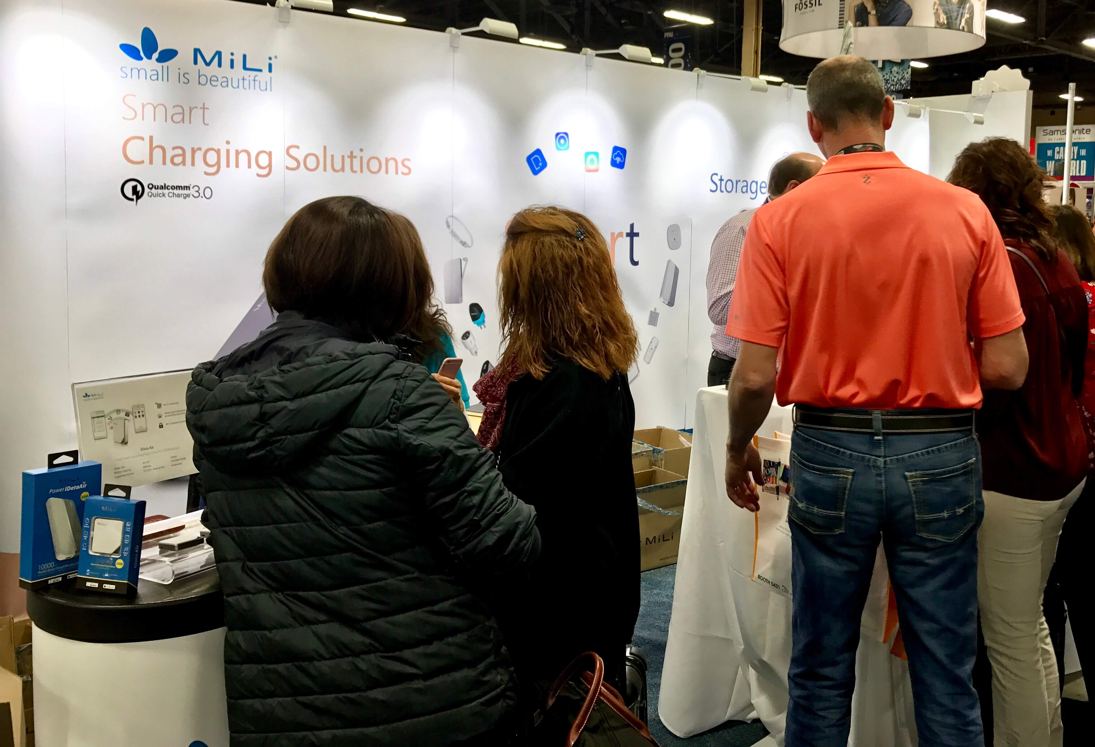 WOW ! MiLi蓝色布袋风靡美国PPAI 